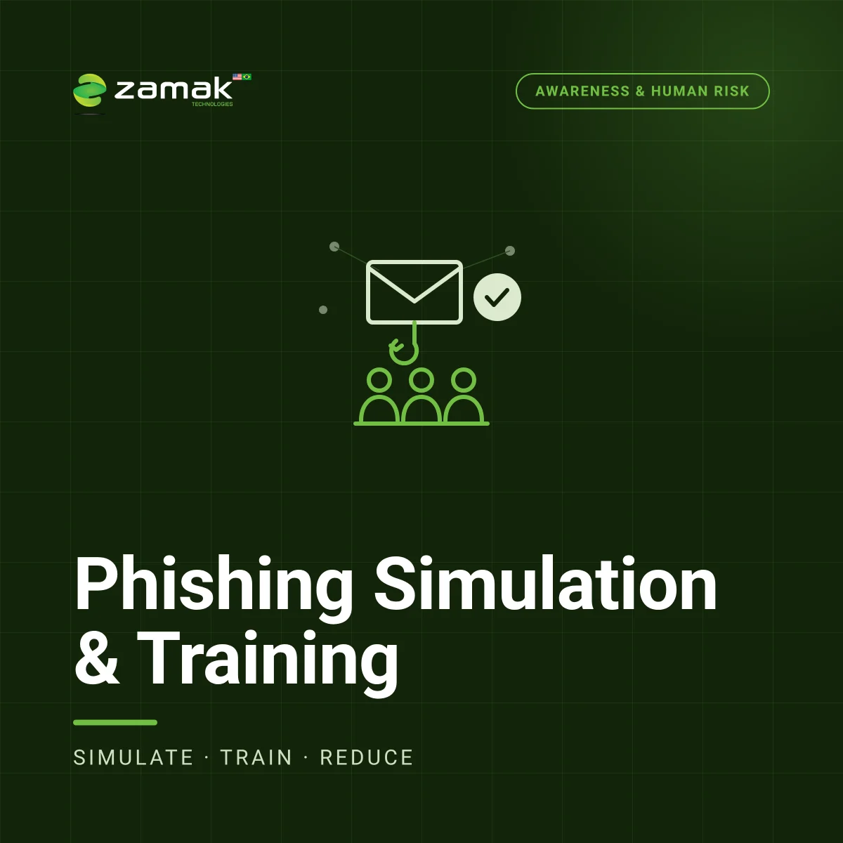 Simulação de Phishing e Treinamento de Conscientização